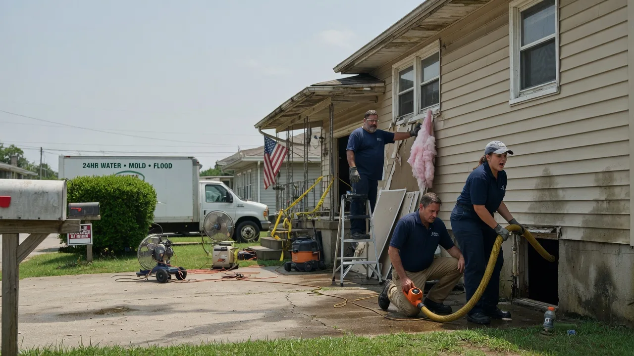 Water Damage Repair in Liebenthal, KS near me